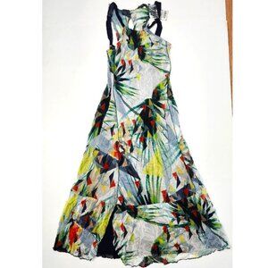 Mado Women's Multicoloured Floral Sleeveless Maxi Dress Size 0, 1, 2 & 5